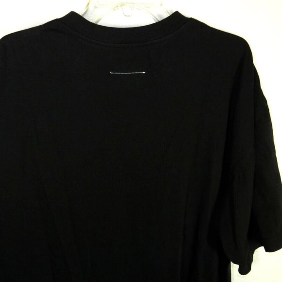 Maison Margiela MM6 French Fries Black Oversized Tee Men's Size Small - Picture 11 of 11